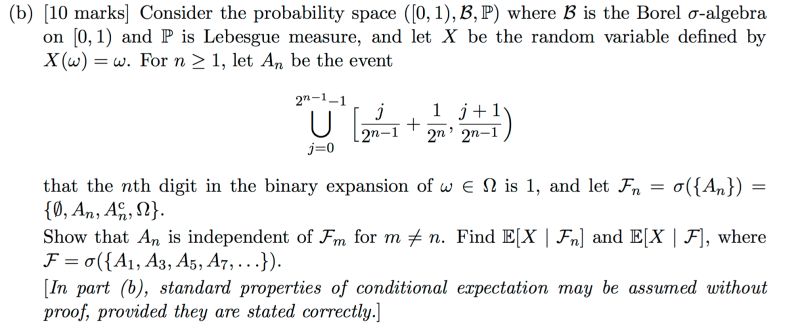 Probability Conditional Expectation With Binary Expansions - Retina Dark Pictures for Desktop