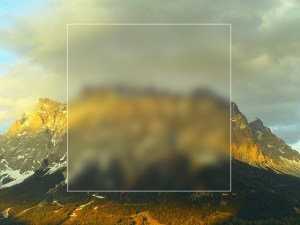 shape photoshop blurred outline outlined