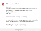 C Visual Studio Doesn T Stop On Exception Assertion At All