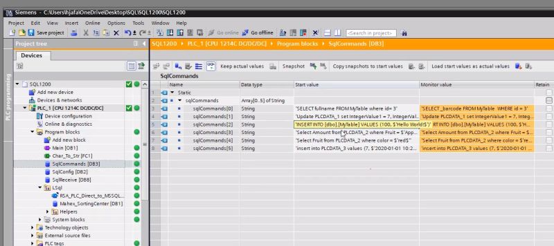 C Connecting An Plc Siemens S7 1500 To An Sql Server Database - Light Illustration Collection - Retina Quality