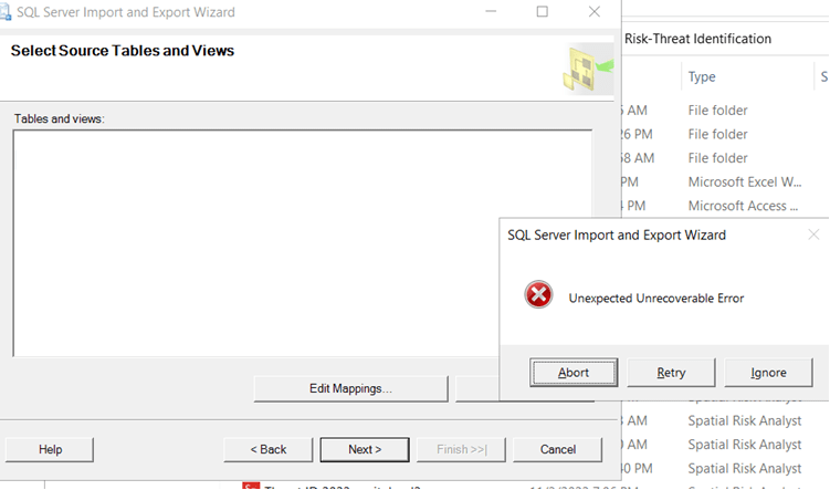 New To Sql Keep Getting An Error Code When Trying To Import Data The - Premium Geometric Design Gallery - Ultra HD