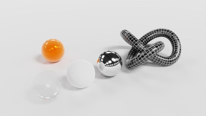 Animation Emission Material Changing Global Lighting Blender Stack - Premium Ocean Pattern Gallery - Retina