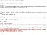Android Ionic Cordova Build Failed With Error Failed To Apply Plugin
