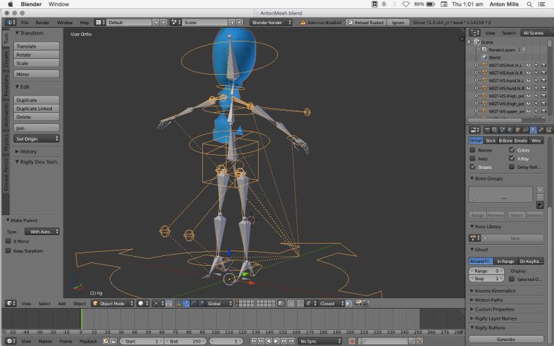 Rigging Strange Rigify Behavior Blender Stack Exchange - Download Gorgeous Gradient Wallpaper | 4K
