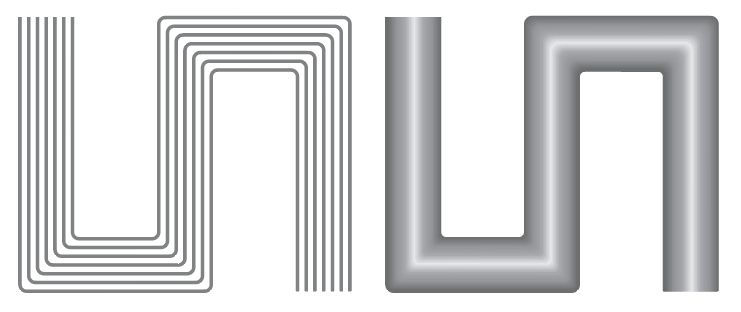 Using Gradients To Create Complex Shapes In Illustrator - HD Vintage Arts for Desktop