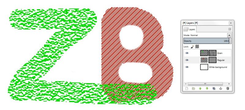 Pixel Gimp Dithered Brush Tools Graphic Design Stack Exchange - Geometric Backgrounds - Incredible Mobile Collection