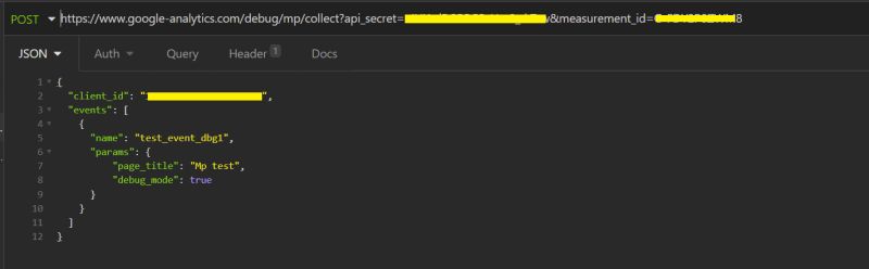Postman Google Analytics 4 Ga4 Measurement Protocol Debug View - Perfect Sunset Illustration - Mobile