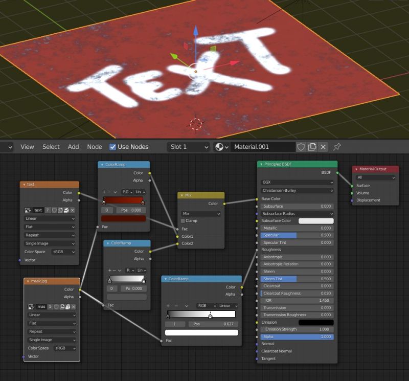 Texturing Seamless Grunge Texture Overlay Across Two Materials - Artistic High Resolution Landscape Images | Free Download