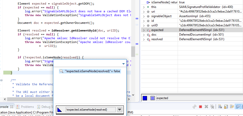 Validation of request simple signature failed for context issuer: . Saml Getting Signature Reference Uri Did Not Resolve To The Expected Parent Element Stack Overflow