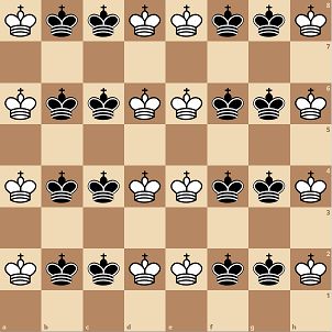 Combinatorics Chess Pieces Attacking Exactly Once Puzzling Stack - Creative Mobile Landscape Wallpapers | Free Download