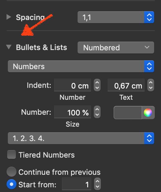 Sectioning Listing Chapter Section Subsection Numbers With The - Light Image Collection - Retina Quality