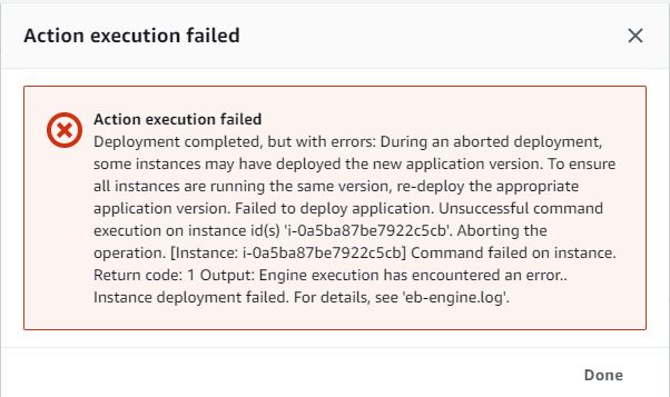 Amazon Web Services Deployment Completed But With Errors During An - Premium Sunset Art Gallery - 8K