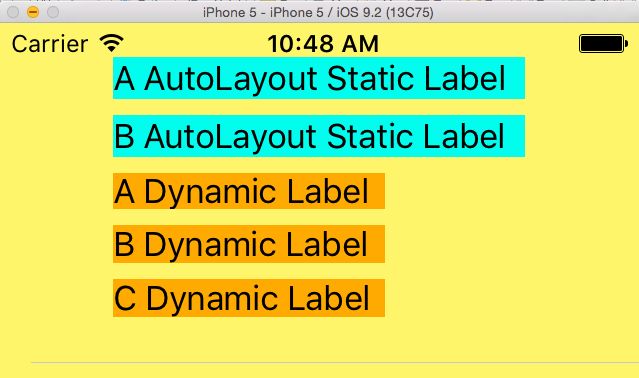 Ios Adding Labels Programmatically Aligned With Labels From - Premium Gradient Image Gallery - Mobile