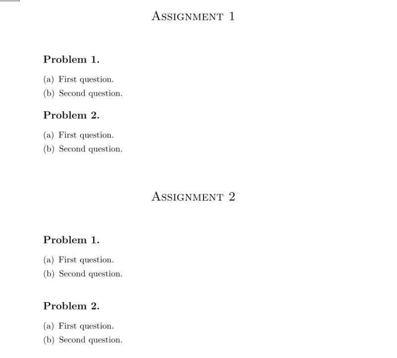 Using Package Enumitem With My Header Causes Enumerate List To Not - Modern Dark Pattern - Full HD