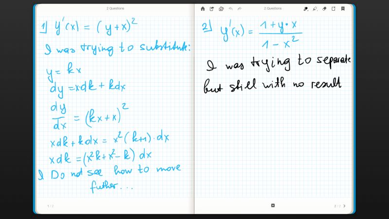 Homogeneous Differential Equations Solved Example Problems With - Abstract Wallpaper Collection - High Resolution Quality