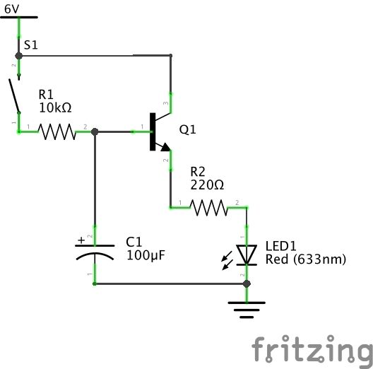 Discharging Capacitor Through Led Electrical Engineering Stack Exchange - Artistic Retina Sunset Images | Free Download