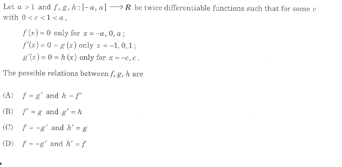Let F Be Twice Differentiable Function Such That G X F X G X F X G X F X H X E F X 2 G X 2 X If H 5 E 6 Then H 10 Is Equal To You can Find Solution of a. Let F Be Twice Differentiable Function Such That G X F X G X F X G X F X H X E F X 2 G X 2 X If H 5 E 6 Then H 10 Is Equal To B Show that g2- g5.