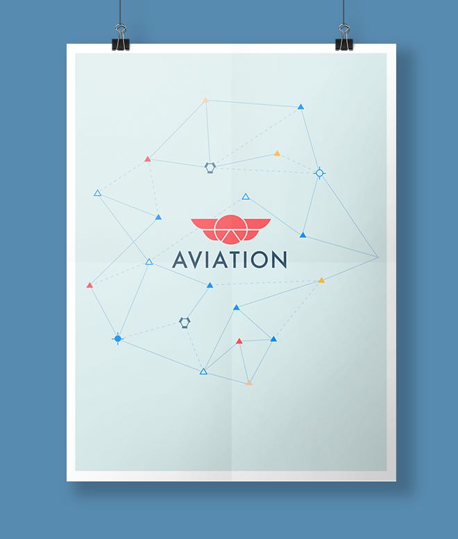 Stack Em Up R Aviation - Sunset Pattern Collection - 8K Quality