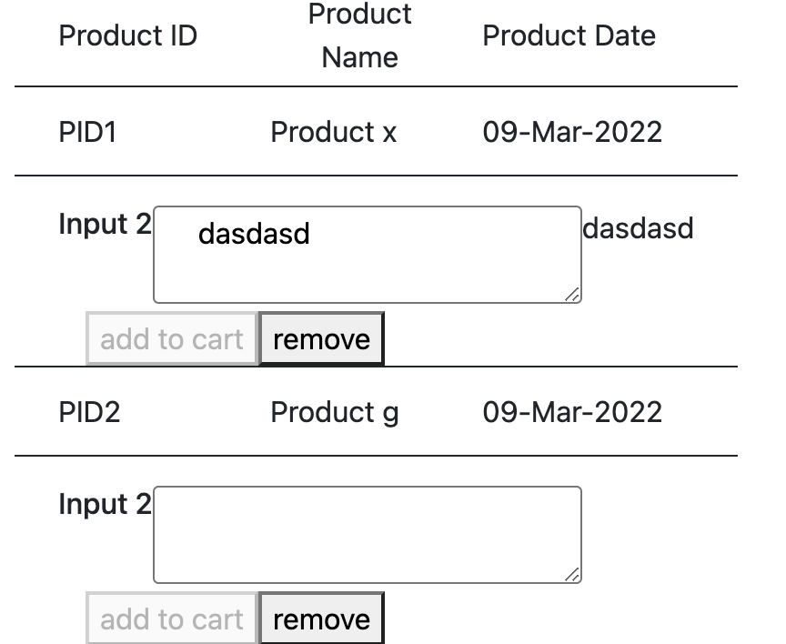 sample UI