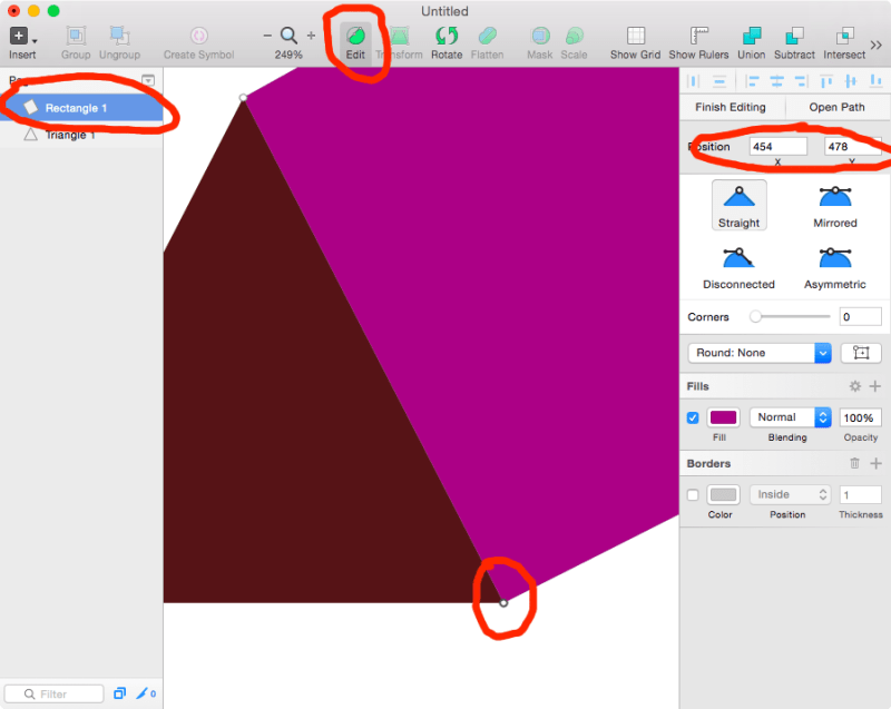 Vector Snapping 2 Objects Together In Sketch 3 Graphic Design Stack - Geometric Design Collection - Mobile Quality