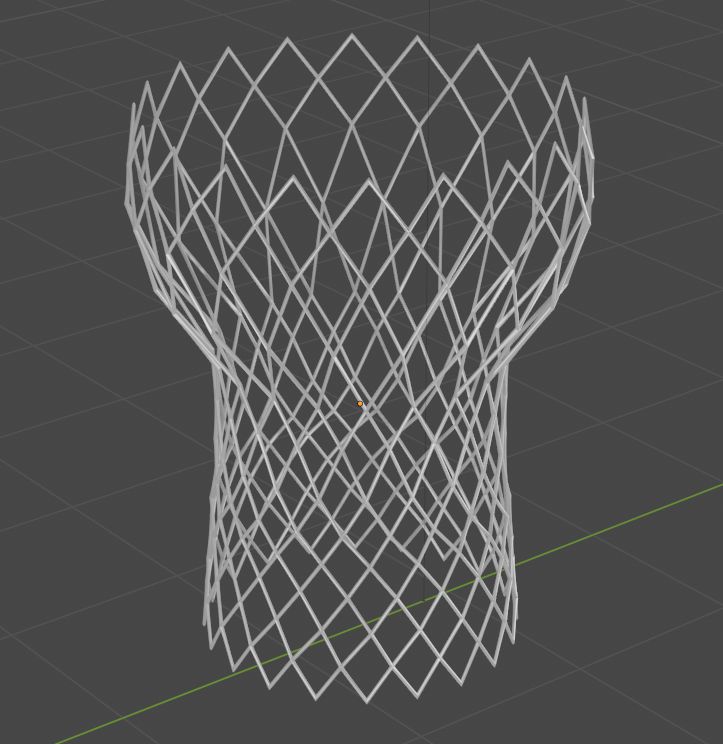 Modifiers Organically Curved Wireframe Blender Stack Exchange - Desktop Minimal Illustrations for Desktop