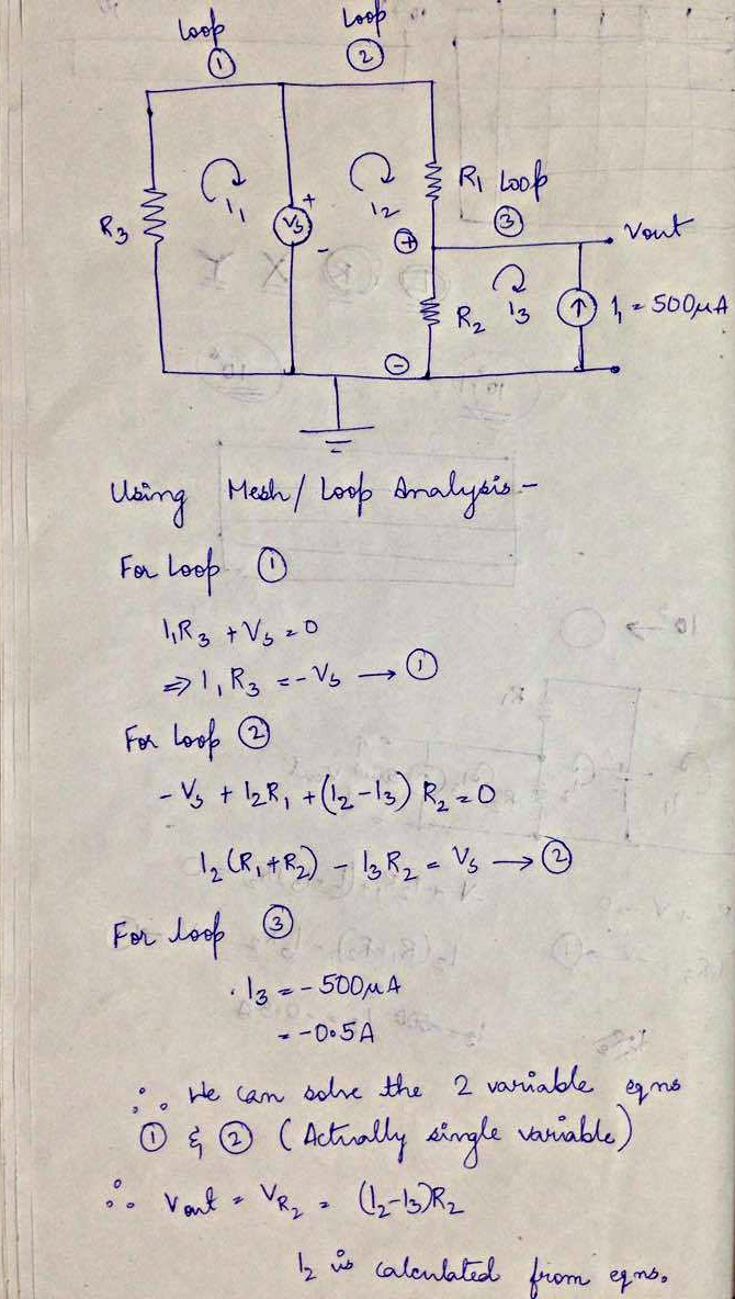 Resistor Network With Voltage Source And Current Source Electrical - Premium Colorful Photo Gallery - HD