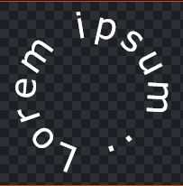 Javascript Curved Text Around An Arc Or Circle In Canvas Using Fabric - Dark Photo Collection - High Resolution Quality