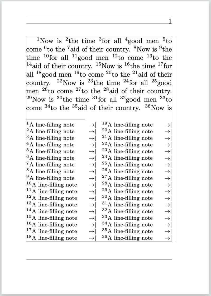 Horizontal Alignment Reledmac Footnote Position Problem Tex - Best Minimal Images in Retina