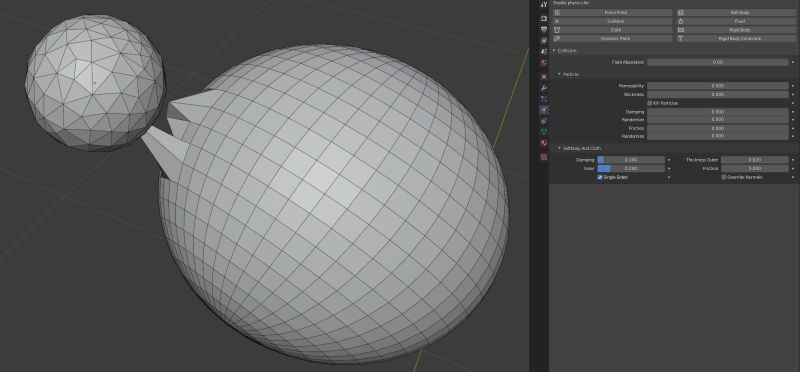 Python Soft Body Self Collision Bge Blender Stack Exchange - Desktop Ocean Pictures for Desktop