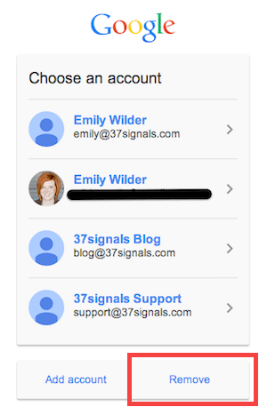 Image Result For Sign Out Of Or Remove Your Account From Gmail