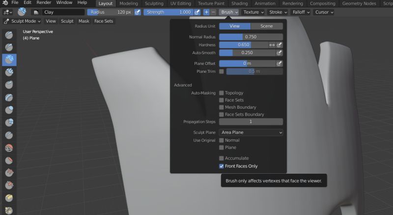 Sculpting On The Wrong Side Blender Stack Exchange - Best Vintage Designs in Desktop