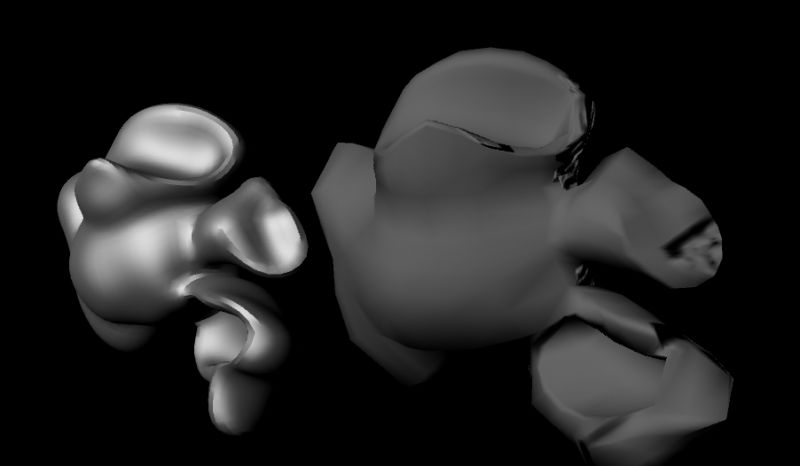 Blender Normal Map Distortion Polycount - High Resolution Dark Illustrations for Desktop