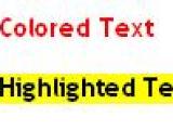 Printing How To Print Highlighted Color Text In Console Using System
