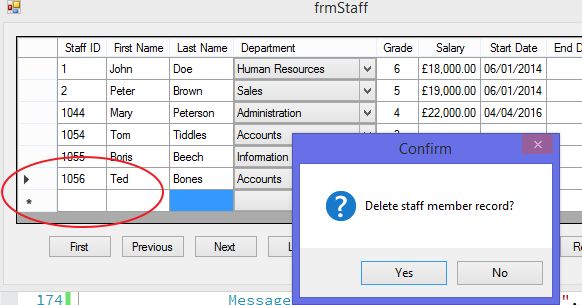 Winforms Bindingsource Addnew Works But Cancelnew Does Nothing - Vintage Arts - Premium Desktop Collection