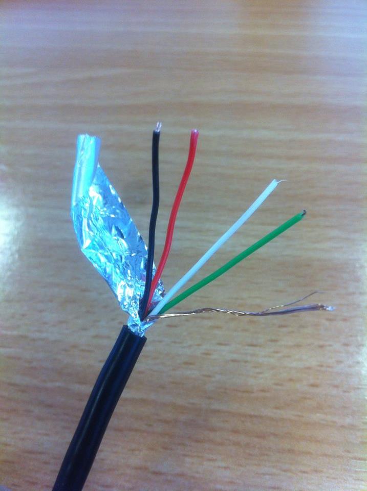 Ground Extra Bare Wire In Usb Cable Electrical Engineering Stack - Download Classic Gradient Art | 4K