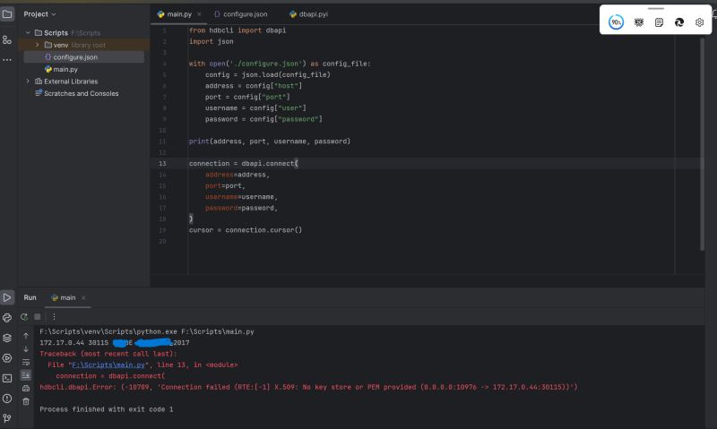 Sql Sap Hana Python Connection Hdbcli Stack Overflow - Retina Light Pictures for Desktop