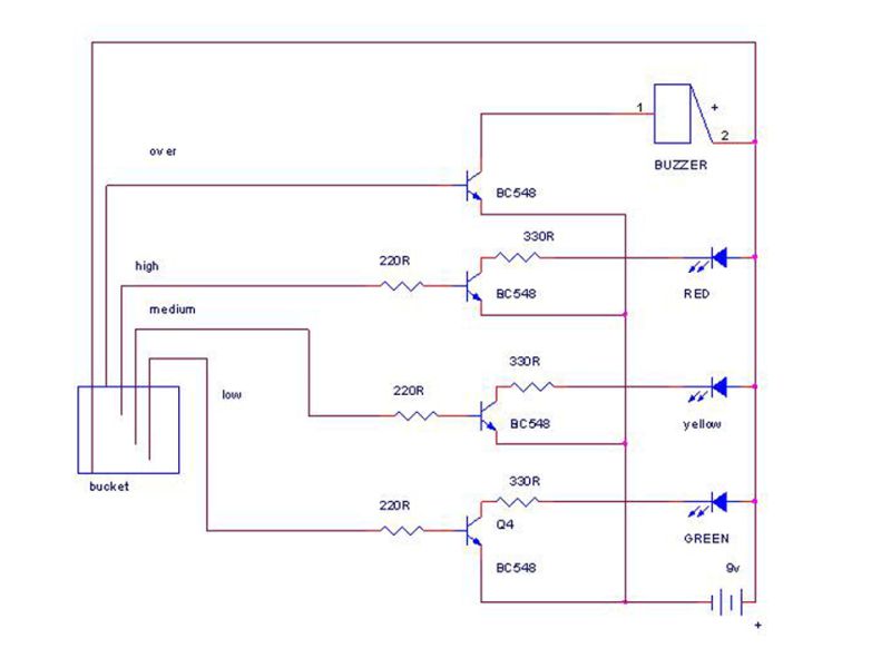 Simple Water Level Indicator Using Transistors - Perfect Space Pattern - Full HD