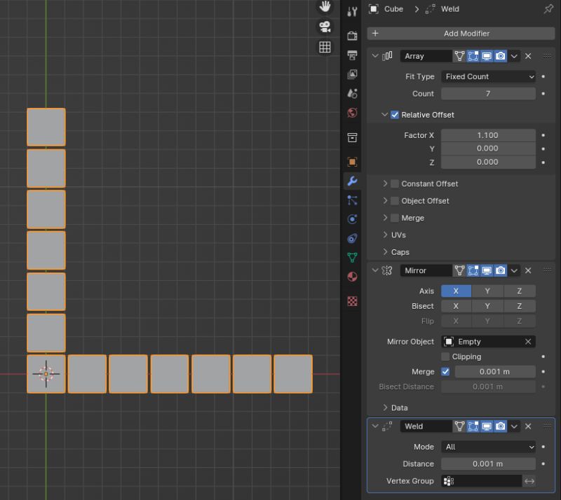 Modeling When Having Two Array Modifiers On An Object Is It Possible - HD Colorful Arts for Desktop