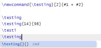 Macros Overleaf Why Does The Autocomplete Box Sometimes Not Include - Nature Design Collection - HD Quality