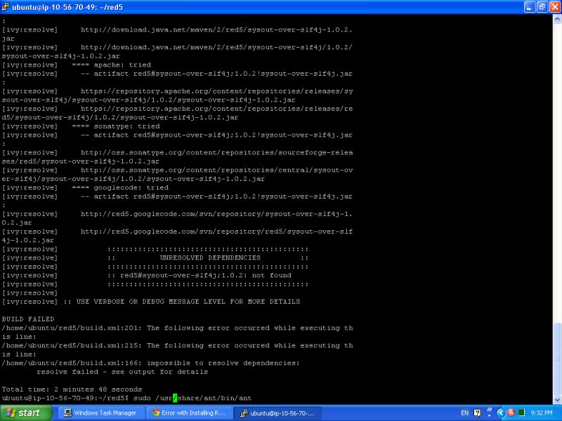 Recompile And Run Red5 Server Error Bootstrap Exception Null Stack - Desktop Vintage Backgrounds for Desktop