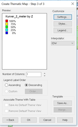 Contour Grid Thematic Map In Mapinfo Geographic Information Systems - Ultra HD Abstract Photos for Desktop
