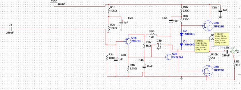 Class Ab Amplifier Electrical Engineering Stack Exchange - 4K Dark Illustrations for Desktop