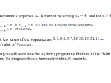 C Recaman S Sequence For 20132014th Term Stack Overflow