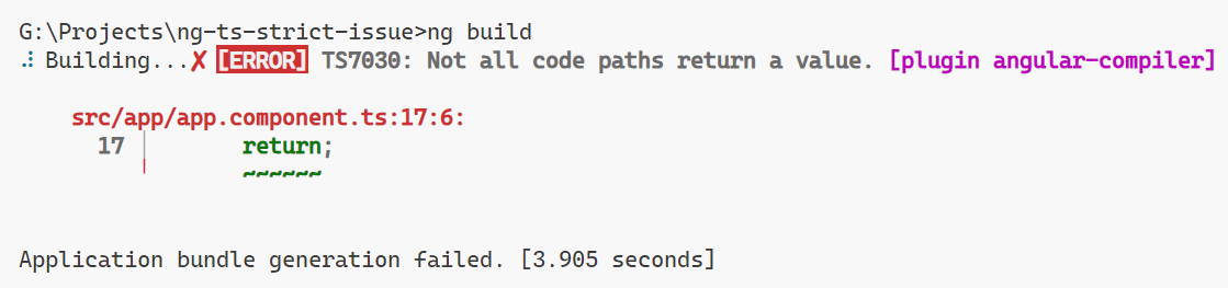 TS7030: Not all code paths return a value.