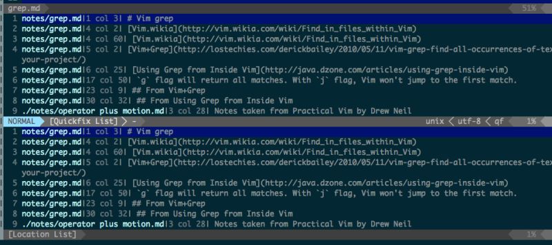 Quickfix Window And Location List Open At The Same Time Causes Weird - Artistic Nature Image - HD