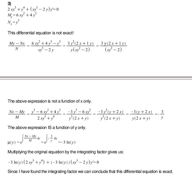 Integrating Factor For A Non Exact Differential Form Mathematics Stack Exchange - Download Gorgeous Landscape Background | Full HD
