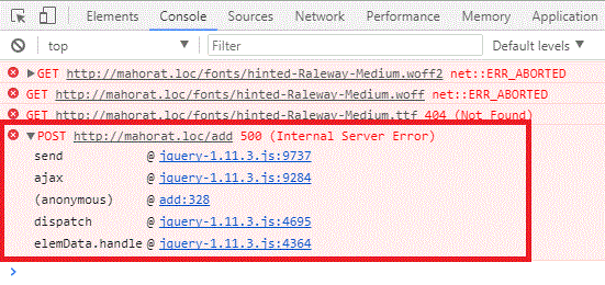 500 internal server error bedeutet sehr vereinfacht . Laravel Why My Ajax Request Return 500 Internal Server Error Stack Overflow