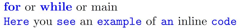 Listings Insert Inline Code Block In Latex Document Tex Latex Stack Exchange - 8K Landscape Patterns for Desktop