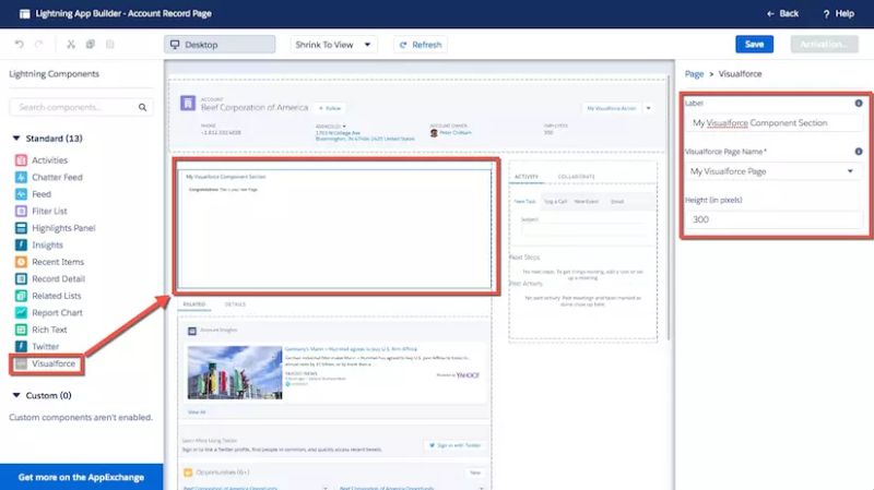 Conditional Display Of Visualforce Page On Account Layout Salesforce Stack Exchange - City Patterns - Modern Desktop Collection