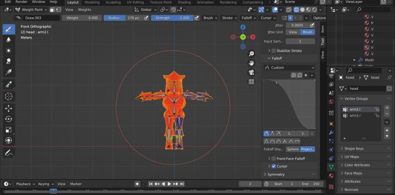 Modeling Weight Paint Problems Blender Stack Exchange - Best Light Images in High Resolution